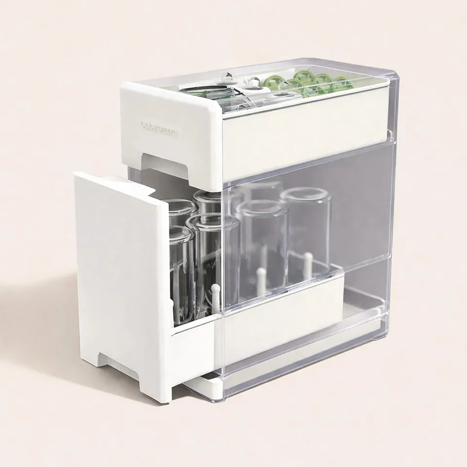 baby-brezza-covered-drying-rack-organizer-holds-8-bottles-any-brand image 1