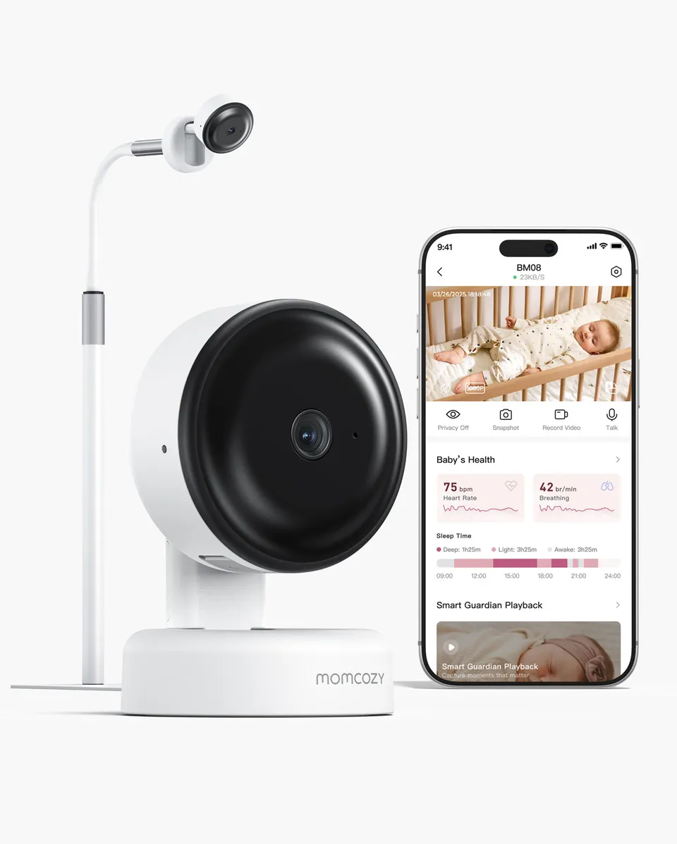 momcozy-contact-free-smart-baby-monitor-bm08 image 1