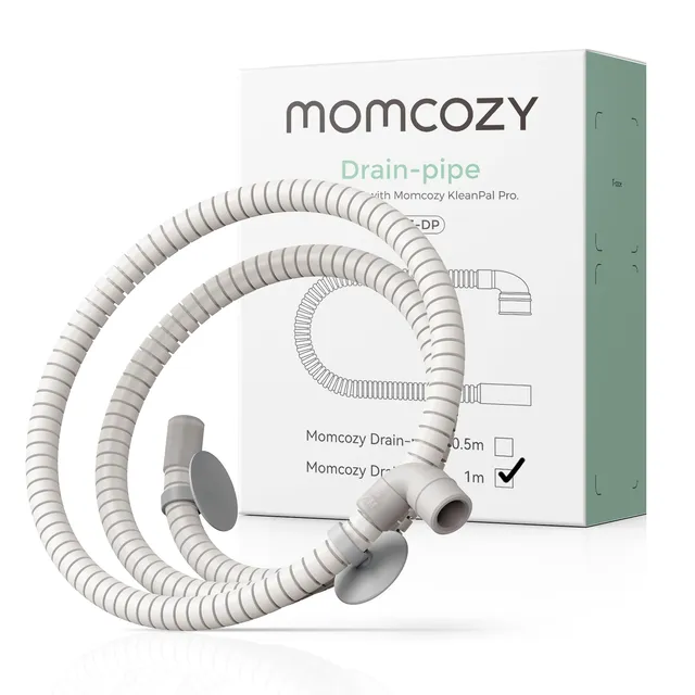 momcozy-soft-safe-drain-hose-for-kleanpal-pro-flexible-replacement-1-meter image 1