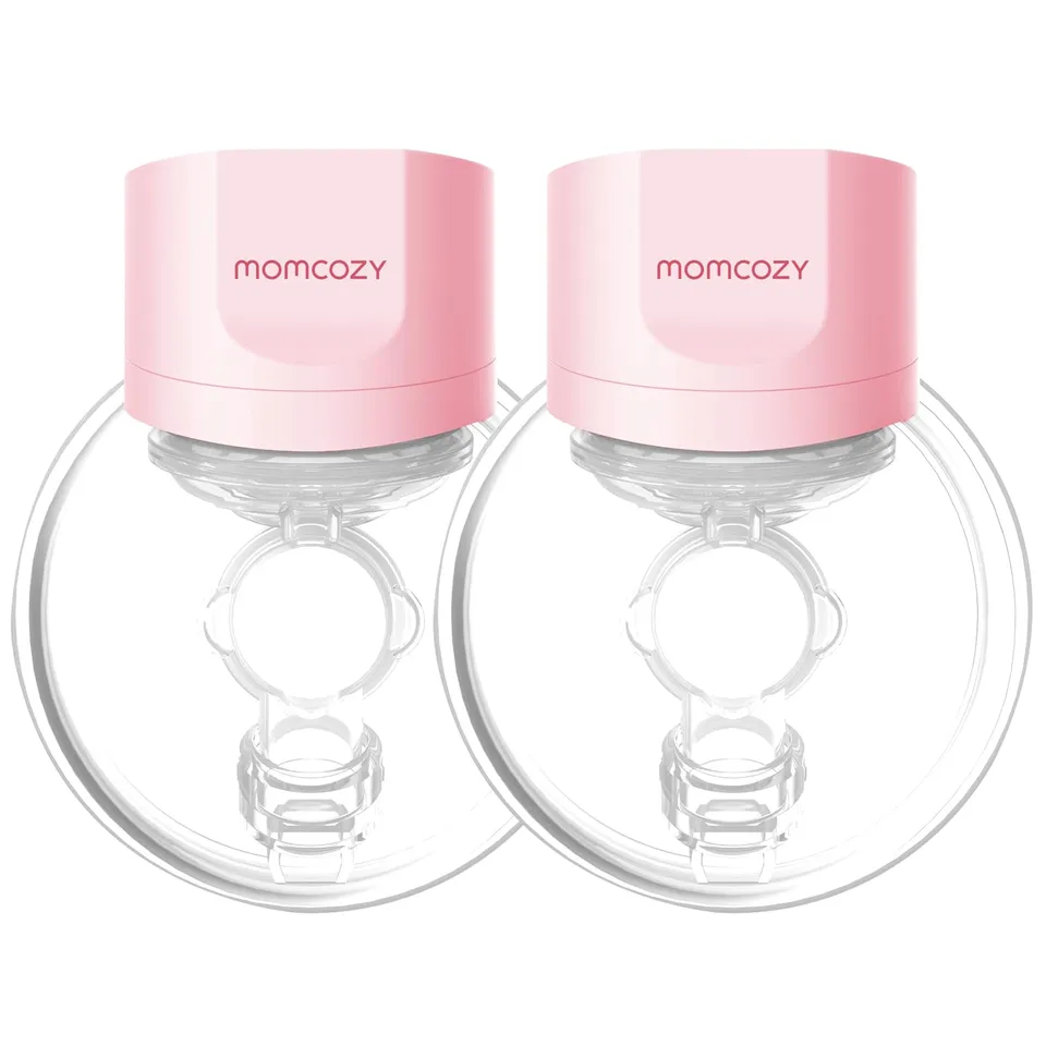 momcozy-s12-pro-breast-pump-golden-yellow-hands-free-wearable image 1