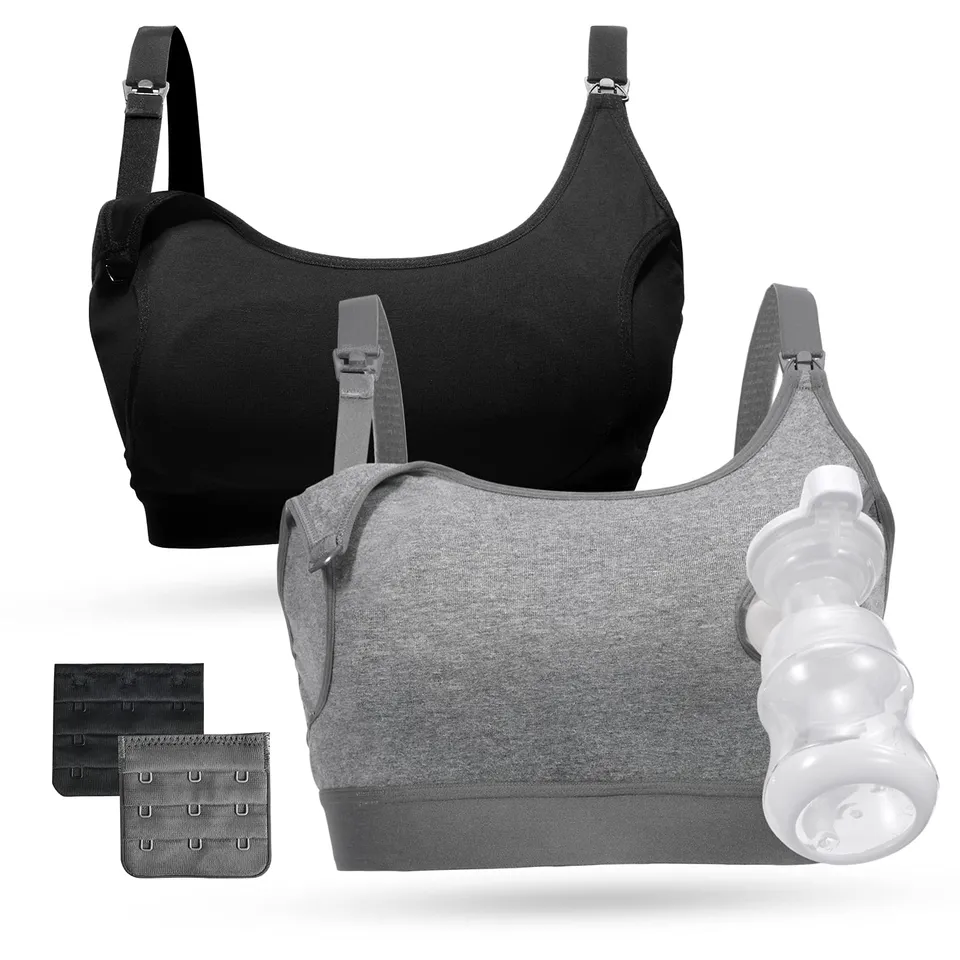momcozy-hands-free-pumping-and-nursing-bra-2-in-1-for-spectra-lansinoh-medela image 1