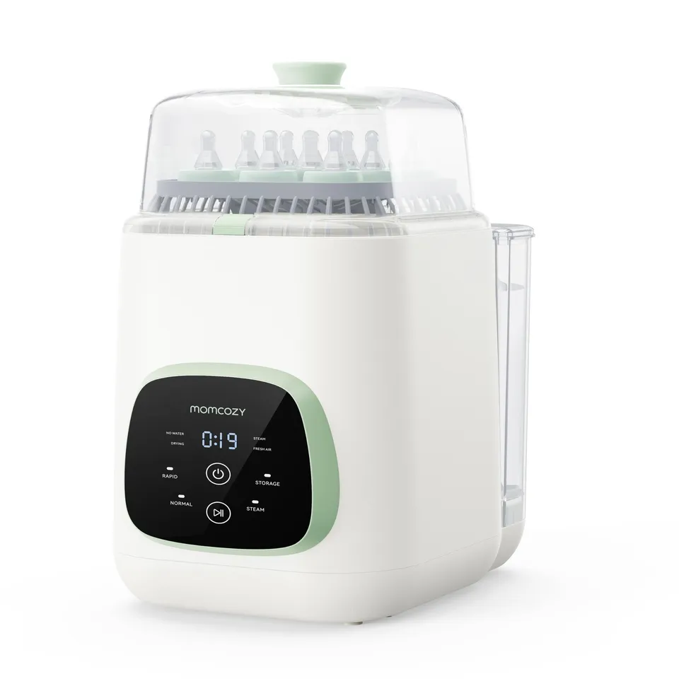 momcozy-kleanpal-pro-all-in-one-bottle-washer-sterilizer-dryer-matte-white image 1
