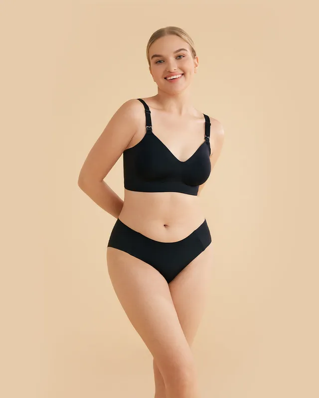 momcozy-smooth-ultra-soft-seamless-maternity-nursing-bra-best-seller image 1