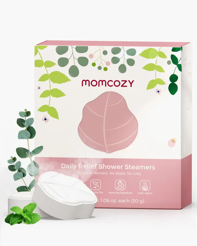 momcozy-peppermint-eucalyptus-shower-steamers-14-pack image 1