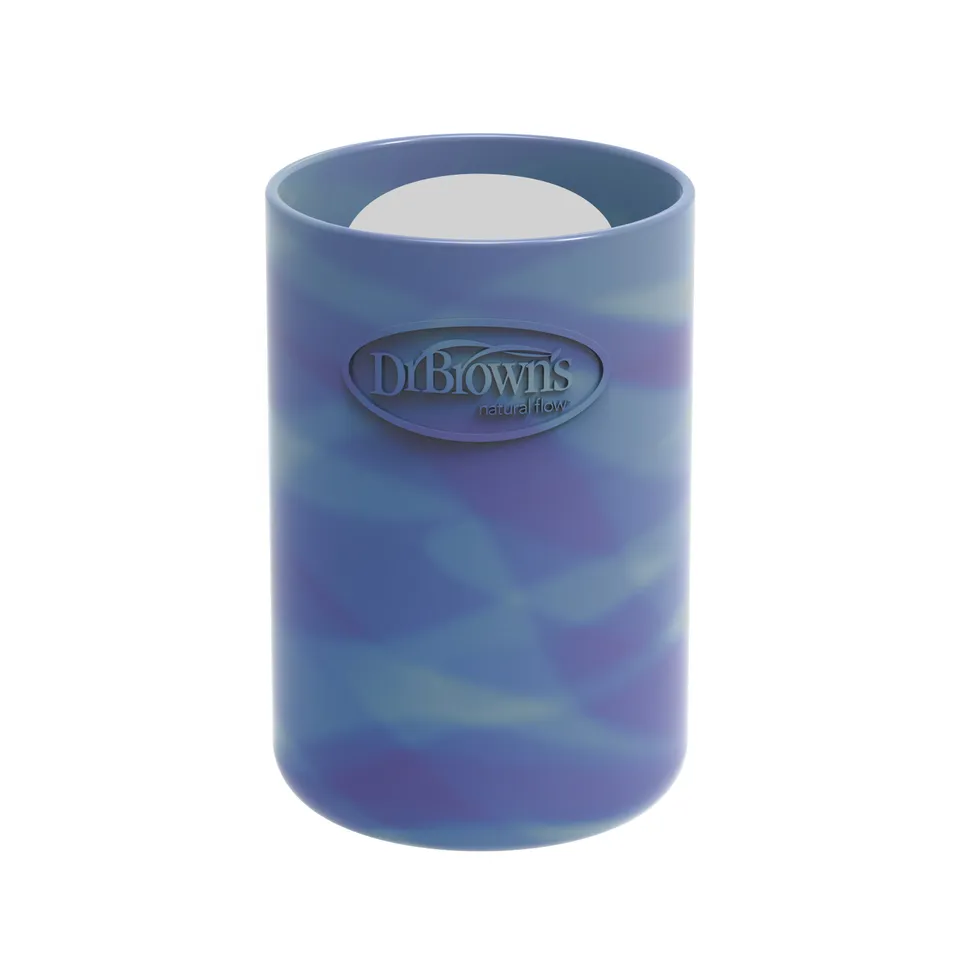 dr-brown-s-options-narrow-glass-bottle-silicone-sleeves-multi-pack-compatible image 1