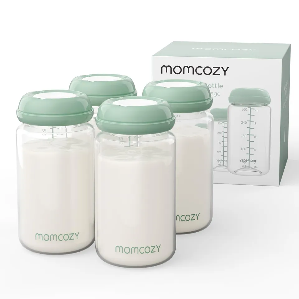 momcozy-natural-baby-bottle-11-oz-wide-neck-bpa-free-breast-milk-storage-feeding image 1
