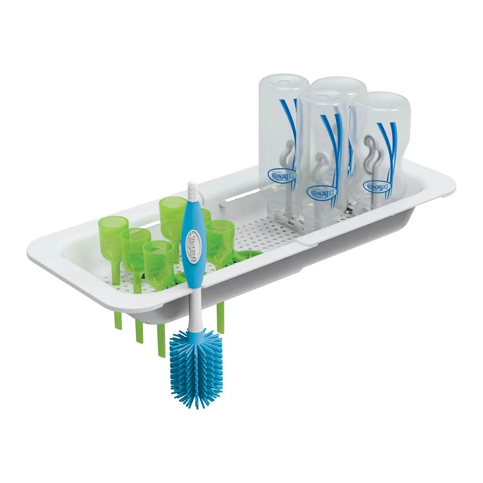 dr-brown-s-sink-caddy-fits-4-bottles-collapsible-prongs image 1