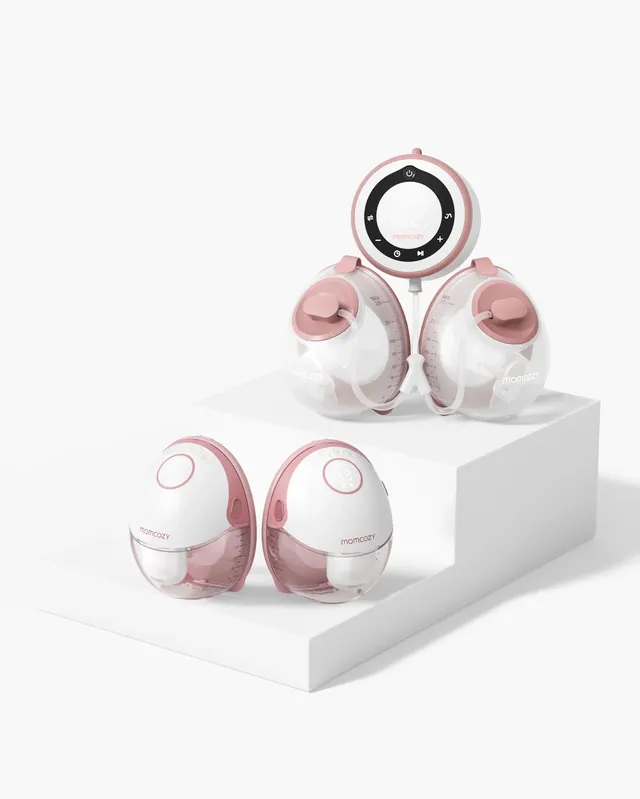 momcozy-m6-mobile-style-v1-pro-hospital-grade-wearable-breast-pump-bundle-power- image 1