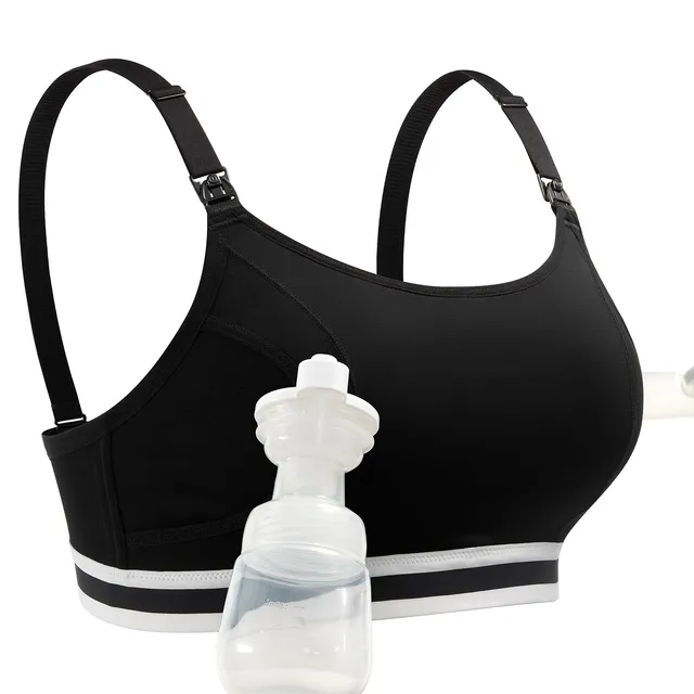 momcozy-2-in-1-hands-free-pumping-bra-adjustable-breast-pump-bra-with-wide-suppo image 1