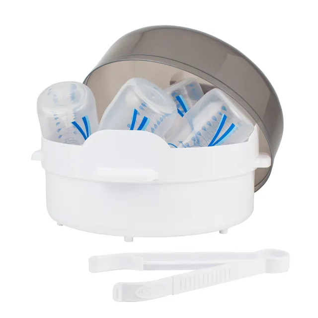 dr-brown-s-baby-bottle-microwave-steam-sterilizer image 1