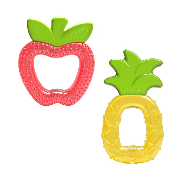 dr-brown-s-aquacool-water-filled-teether-safe-refrigerable-relief image 1