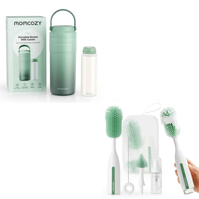 momcozy-bottle-brush-kit-pro-portable-breast-milk-cooler-lite-bundle-complete-fe image 1
