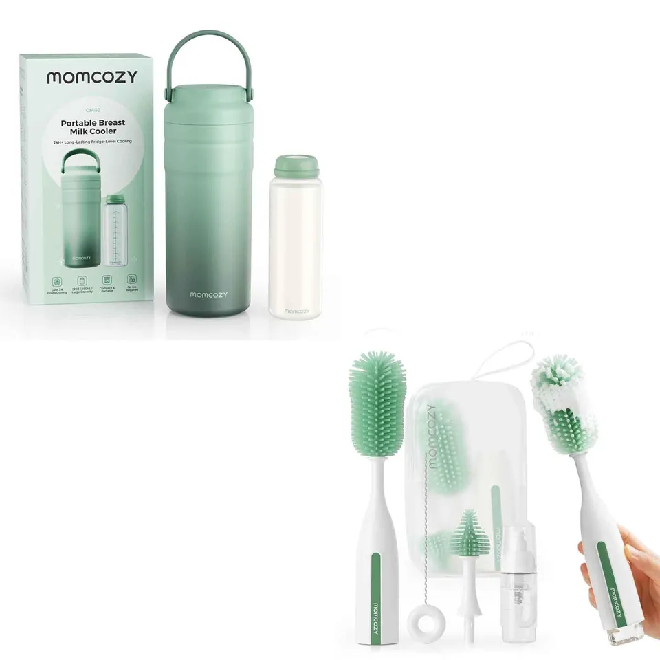 momcozy-bottle-brush-kit-pro-portable-breast-milk-cooler-lite-bundle-complete-fe image 1