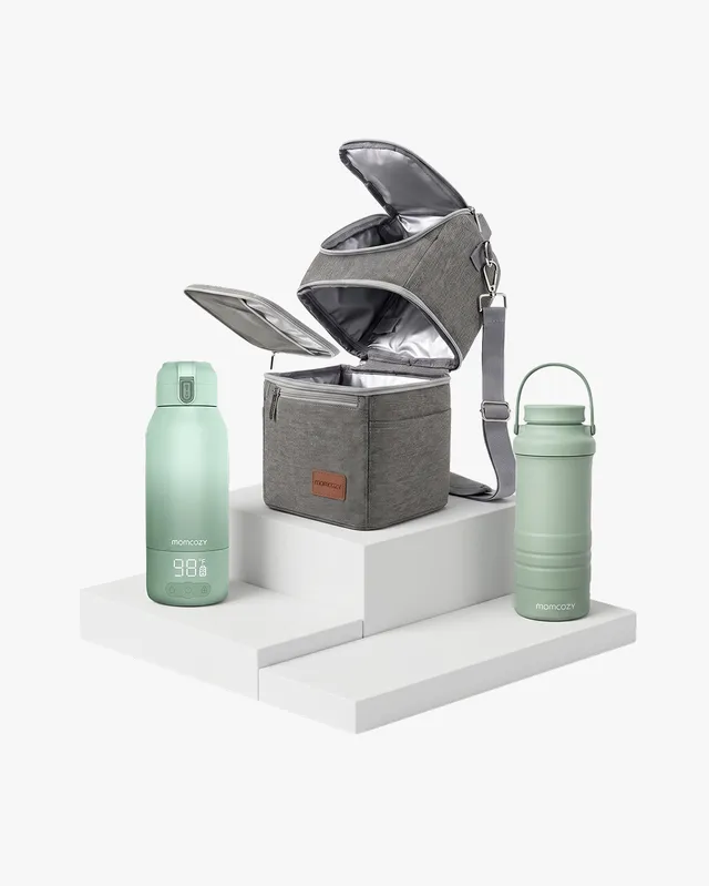 momcozy-on-the-go-bundle-bottle-warmer-bottle-cooler-and-breastmilk-cooler-bag image 1