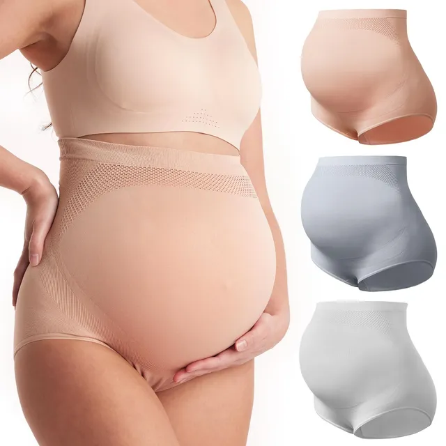 momcozy-women-s-maternity-high-waist-underwear-over-bump-soft-seamless-pregnancy image 1