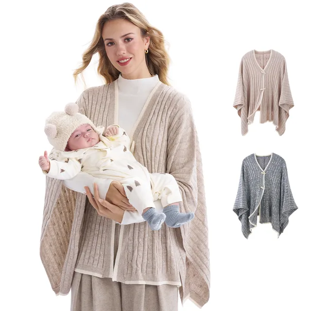 momcozy-soft-knitted-blend-nursing-cover image 1