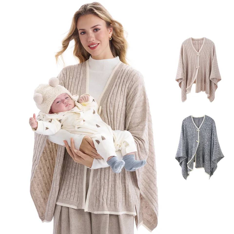 momcozy-soft-knitted-blend-nursing-cover image 1