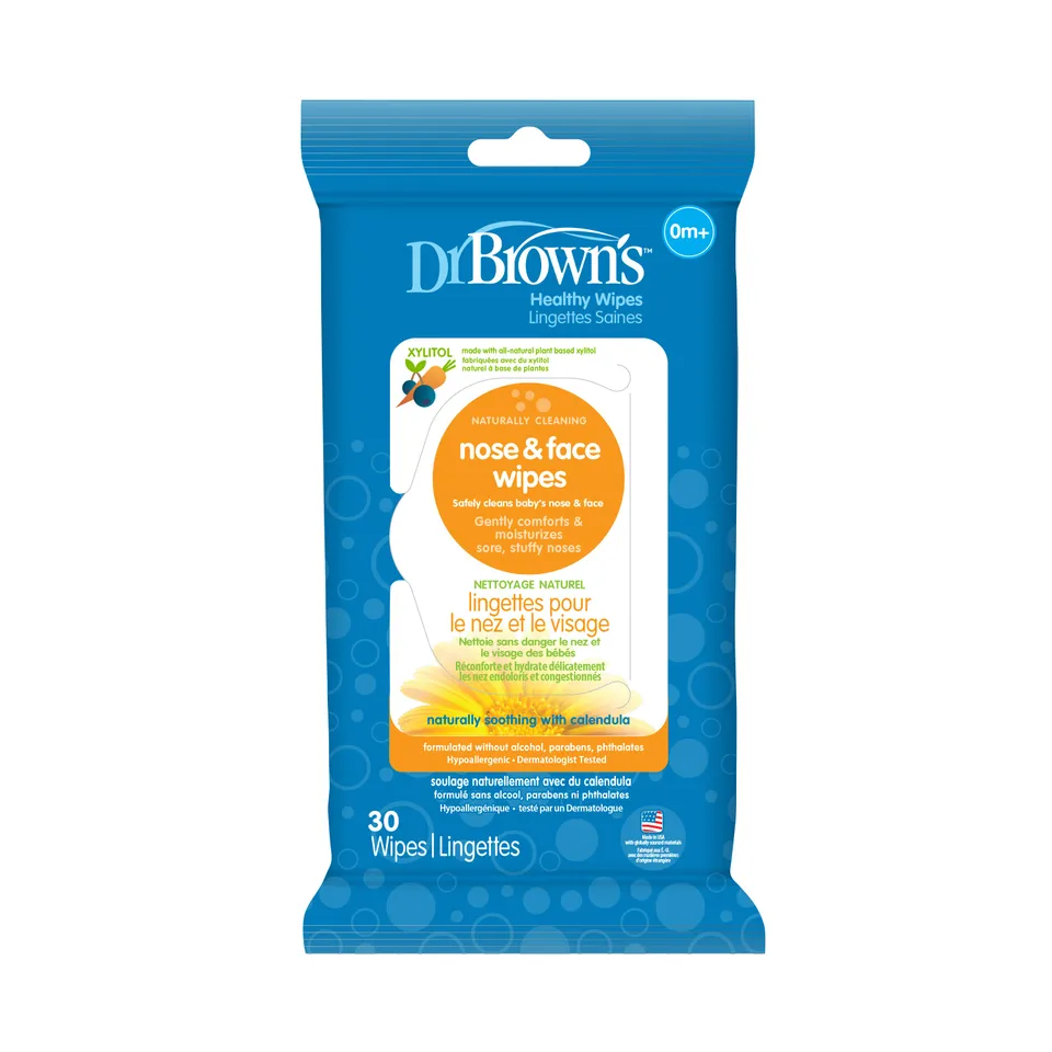 dr-brown-s-nose-face-healthy-wipes image 1