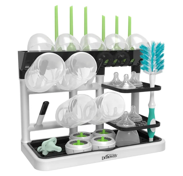 dr-brown-s-drying-tower-space-saving-countertop-drying-rack image 1