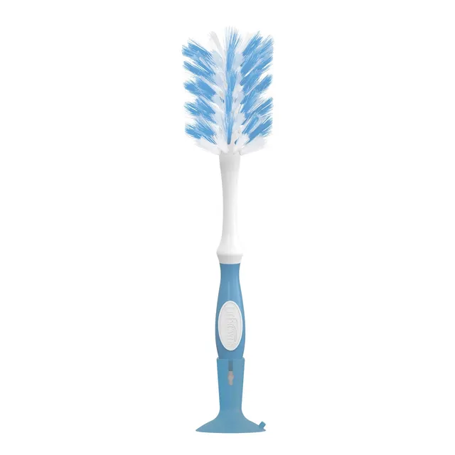 dr-brown-s-deluxe-baby-bottle-brush-with-angled-splash-guard-bristles image 1