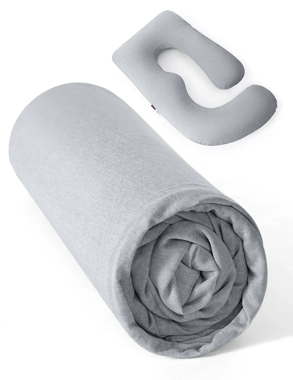 momcozy-cooling-cover-for-pregnancy-pillows-u-shaped-full-body-maternity-support image 1