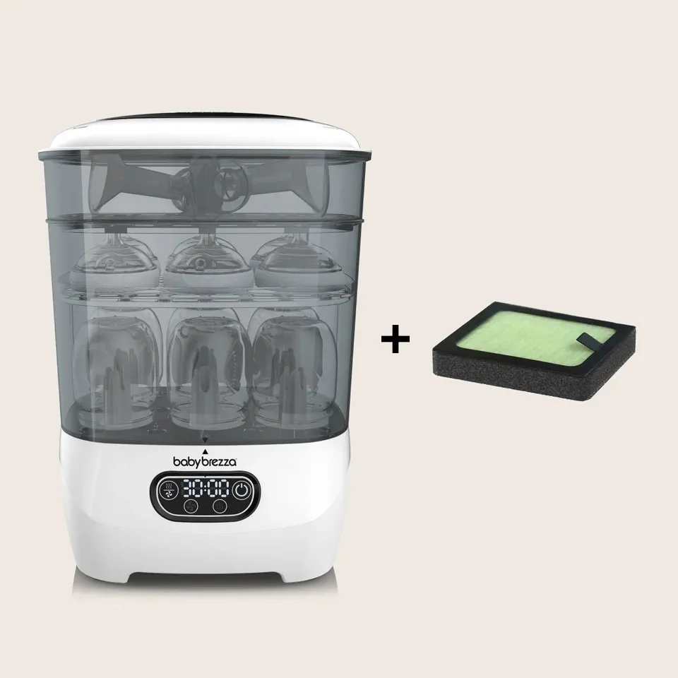 baby-brezza-sterilizer-dryer-advanced-extra-hepa-filter-bundle image 1