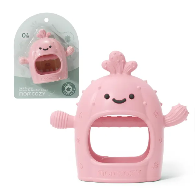 momcozy-baby-teething-mitten-food-grade-silicone-adjustable-wristband-3d-contact image 1