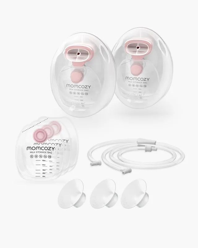 momcozy-wearable-milk-collection-cups-compatible-with-v-series-most-tube-connect image 1