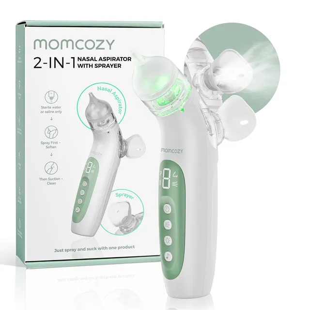 momcozy-breezyclear-2-in-1-electric-nasal-aspirator-for-baby-with-spray-65kpa-su image 1