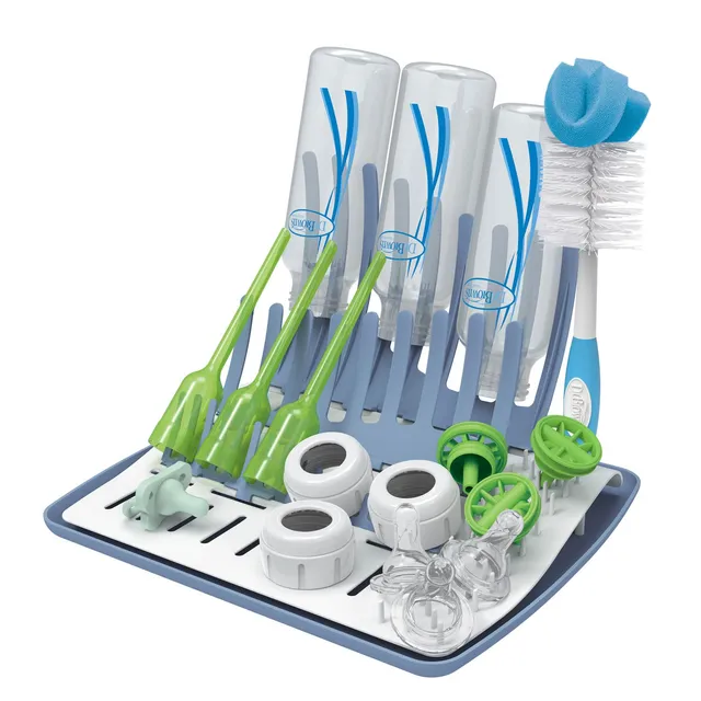 dr-brown-s-folding-baby-bottle-drying-rack image 1