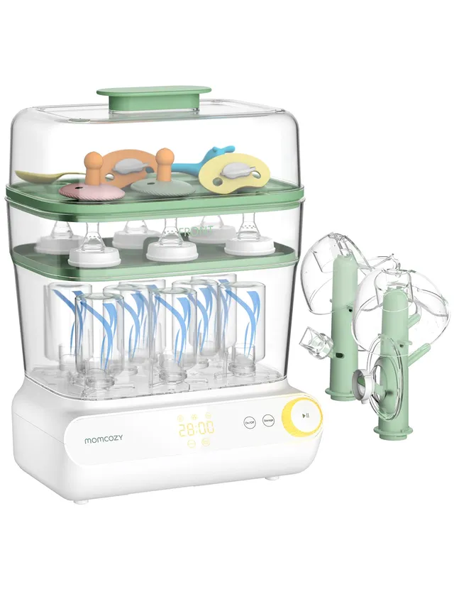 momcozy-3-layer-large-bottle-sterilizer-and-dryer-fast-steam-sterilization-24-ho image 1