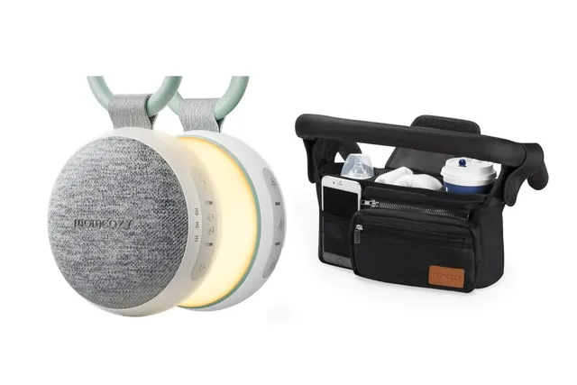 momcozy-stroller-organizer-portable-sound-machine image 1