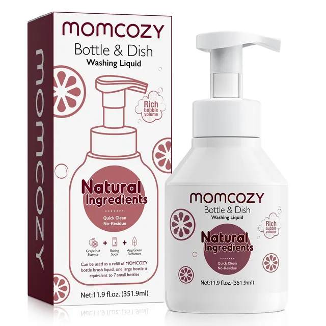 momcozy-bottle-brush-cleaning-fluid-natural-foam-11-9-oz-for-press-foaming-clean image 1
