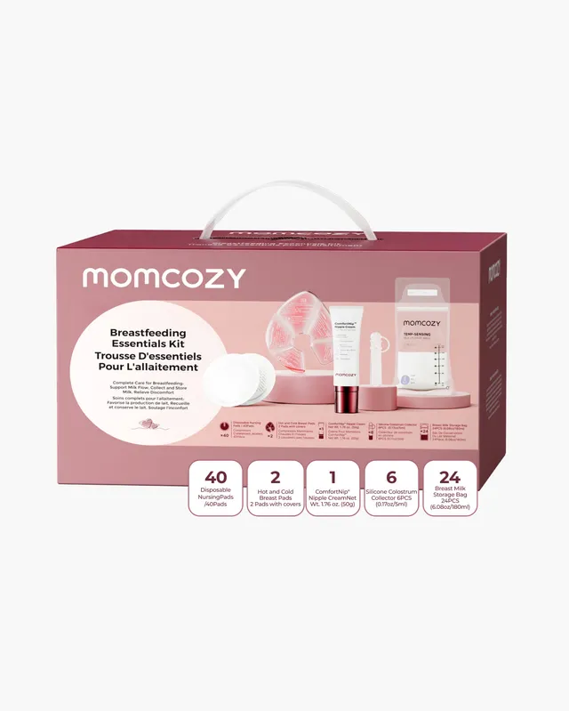 momcozy-breastfeeding-essentials-postpartum-kit-73-pieces image 1