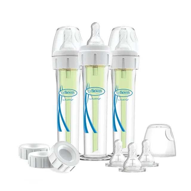 dr-brown-s-accufeed-baby-bottle-system-with-preemie-nipple-60cc-3-count image 1