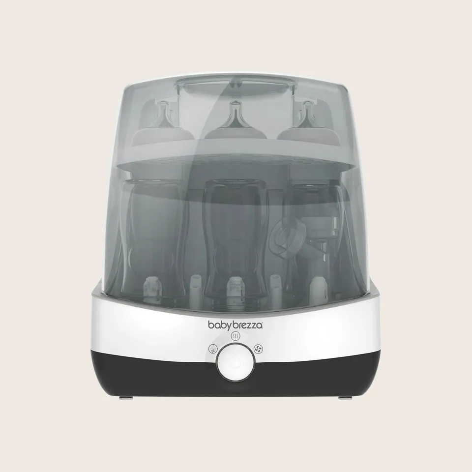 baby-brezza-superfast-baby-bottle-sterilizer-and-dryer-10-minute-sterilize-dry image 1