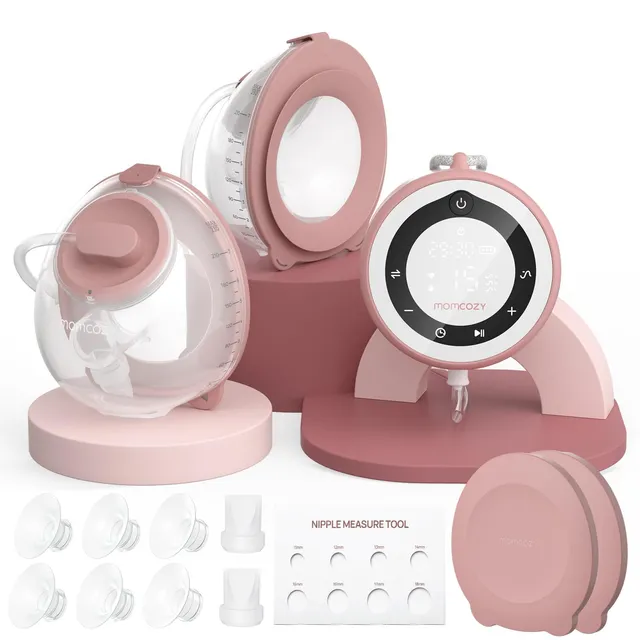 momcozy-v1-pro-wearable-breast-pump-hospital-grade-hands-free-portable-with-visi image 1