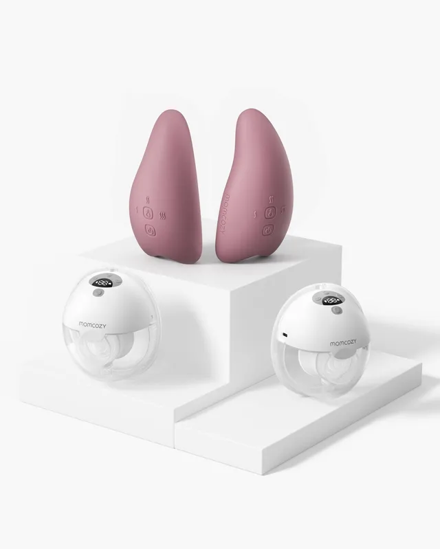 momcozy-m5-smart-heat-massager-bundle-double-m5-smart-breast-pump-and-double-bre image 1