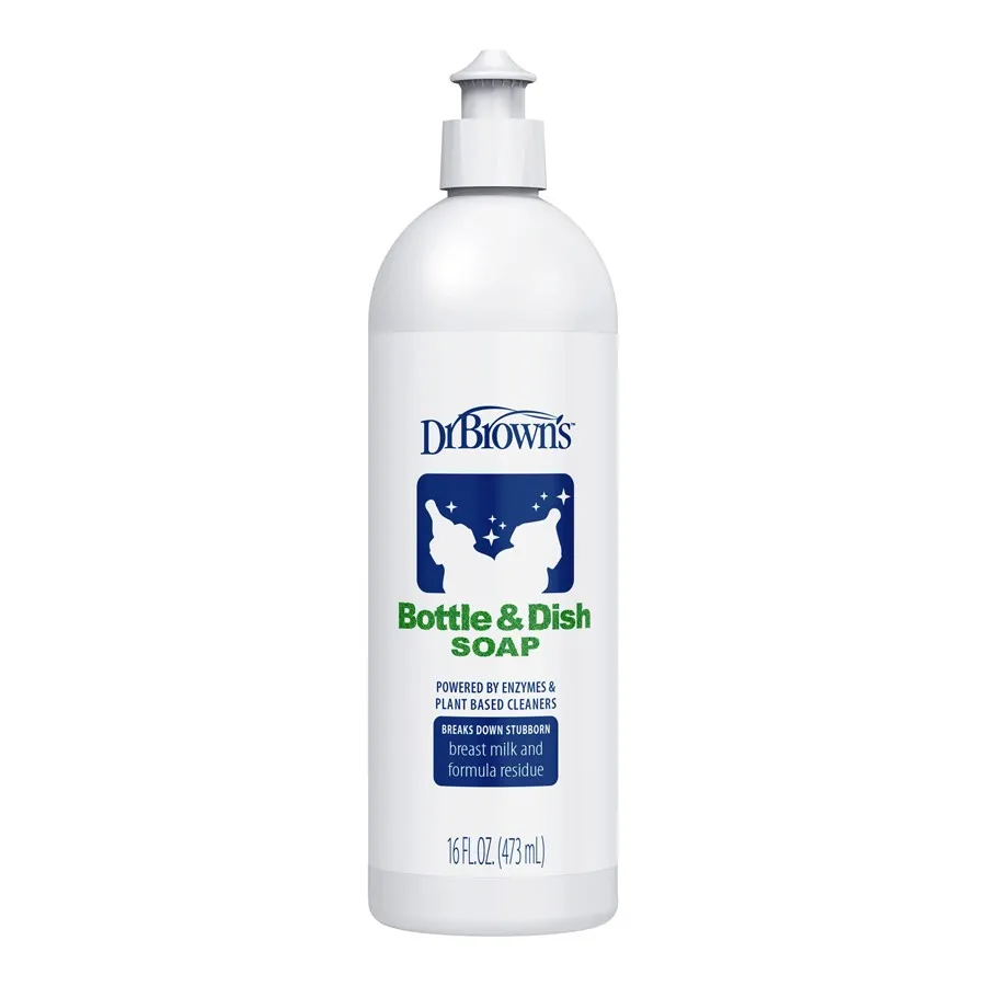 dr-brown-s-bottle-dish-soap-fragrance-free-plant-derived image 1