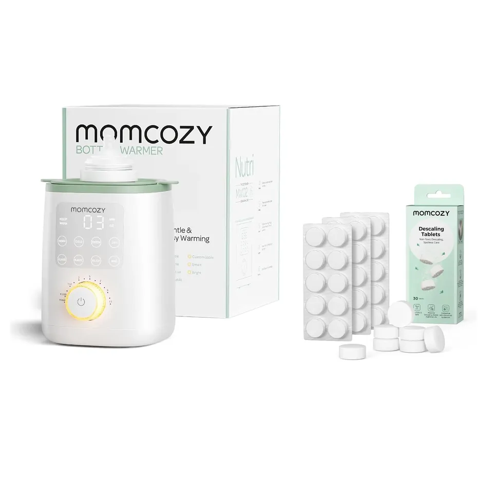 momcozy-nutri-bottle-warmer-with-descaling-tablets image 1