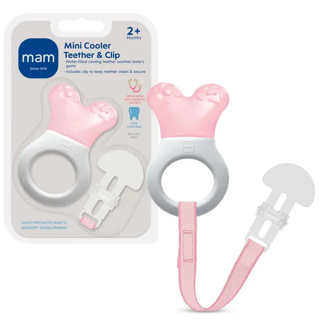 mam-mini-cooler-lightweight-baby-teether-with-clip-cooling-relief-for-2-months image 1