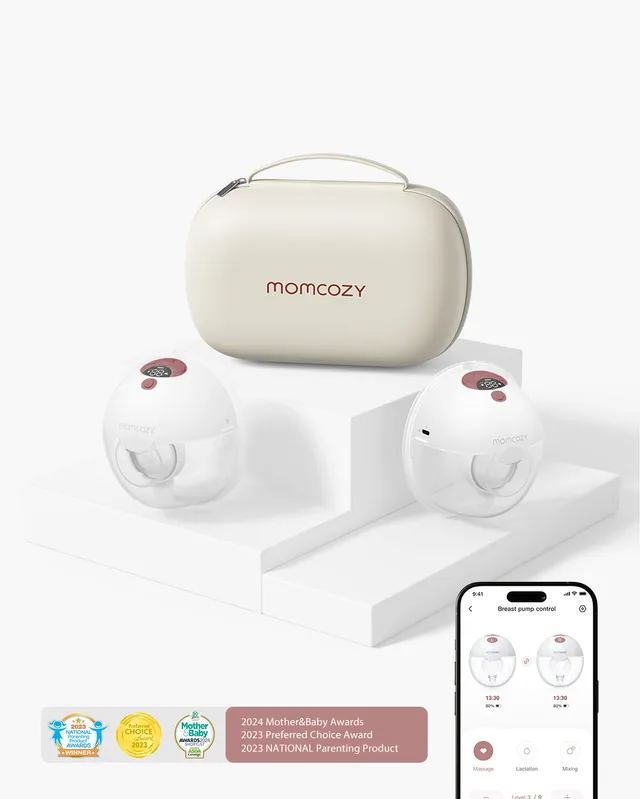 momcozy-m5-smart-wearable-breast-pump-app-controlled-hands-free-ultra-light image 1