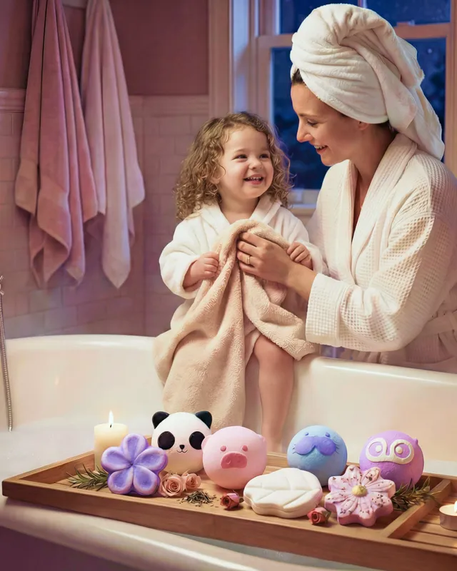 momcozy-evening-peace-restoration-kit-42-piece-relaxation-bundle-with-bath-bombs image 1