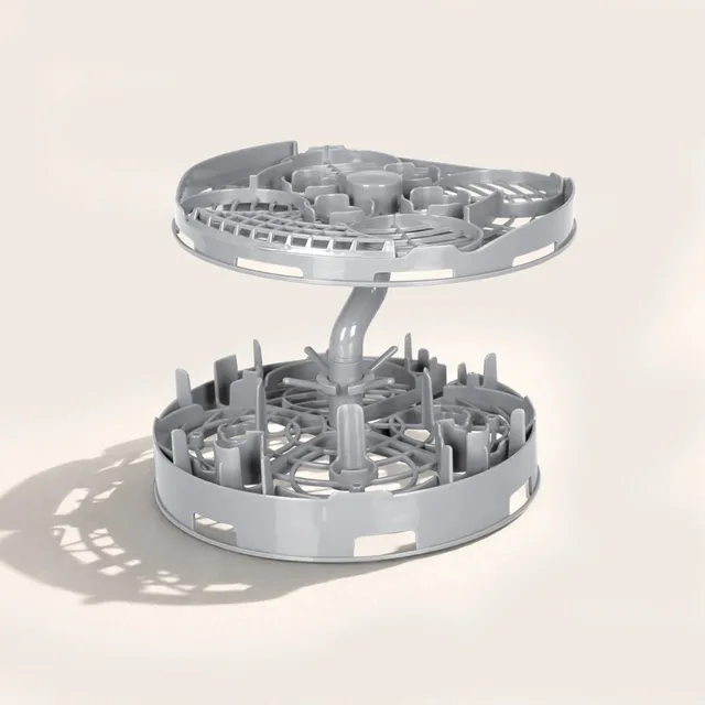 baby-brezza-bottle-washer-pro-breast-pump-parts-rack-system-top-rack-bottom-rack image 1