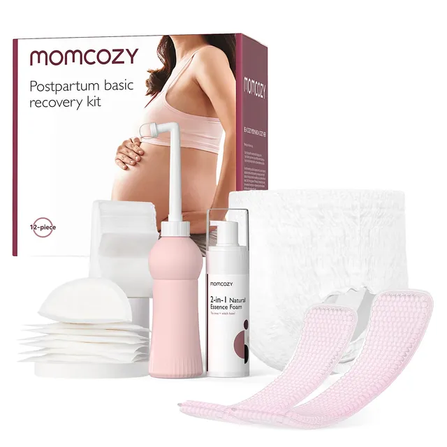 momcozy-postpartum-recovery-essentials-kit-disposable-underwear-cold-pads-peri-b image 1