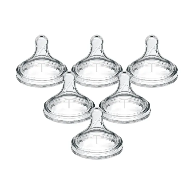 dr-brown-s-natural-flow-level-t-wide-neck-bottle-nipples-6-pack image 1