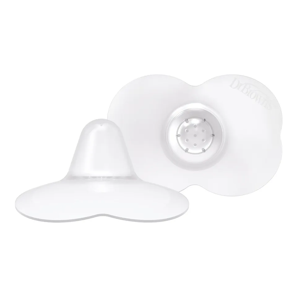 dr-brown-s-butterfly-nipple-shields-100-silicone-2-pack image 1