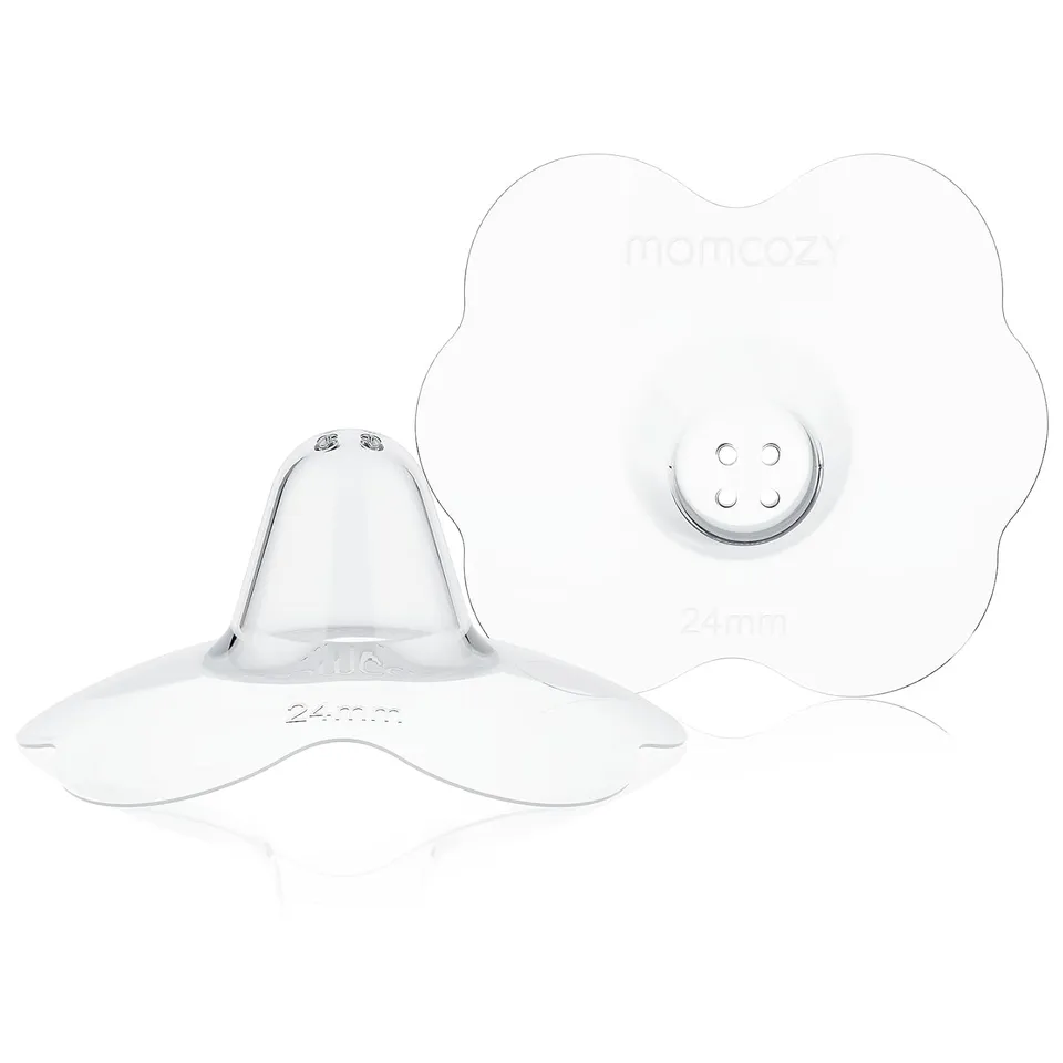 momcozy-nipple-shield-for-breastfeeding-floral-design-contact-nipple-shield-for- image 1