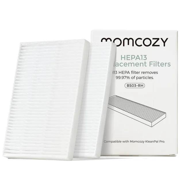 momcozy-kleanpal-pro-air-filter-replacement-99-97-hepa-filtration-2-pack-for-bab image 1