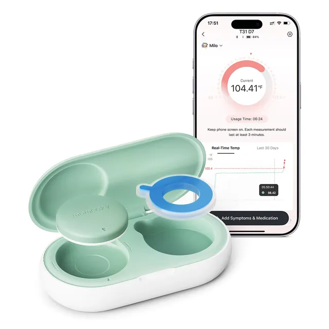momcozy-wearable-smart-thermometer-for-baby-medical-grade-accuracy-app-monitorin image 1